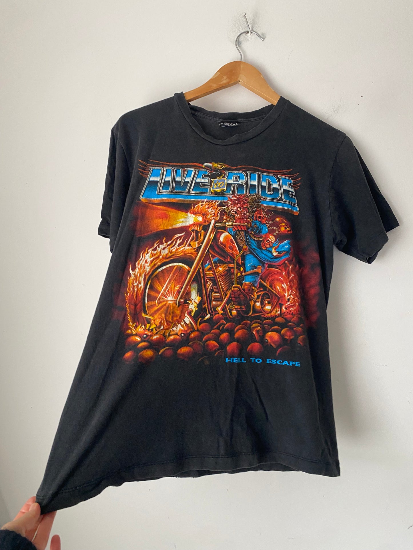 CHOPPER tshirt on a HEAVY METAL tag (8-10)