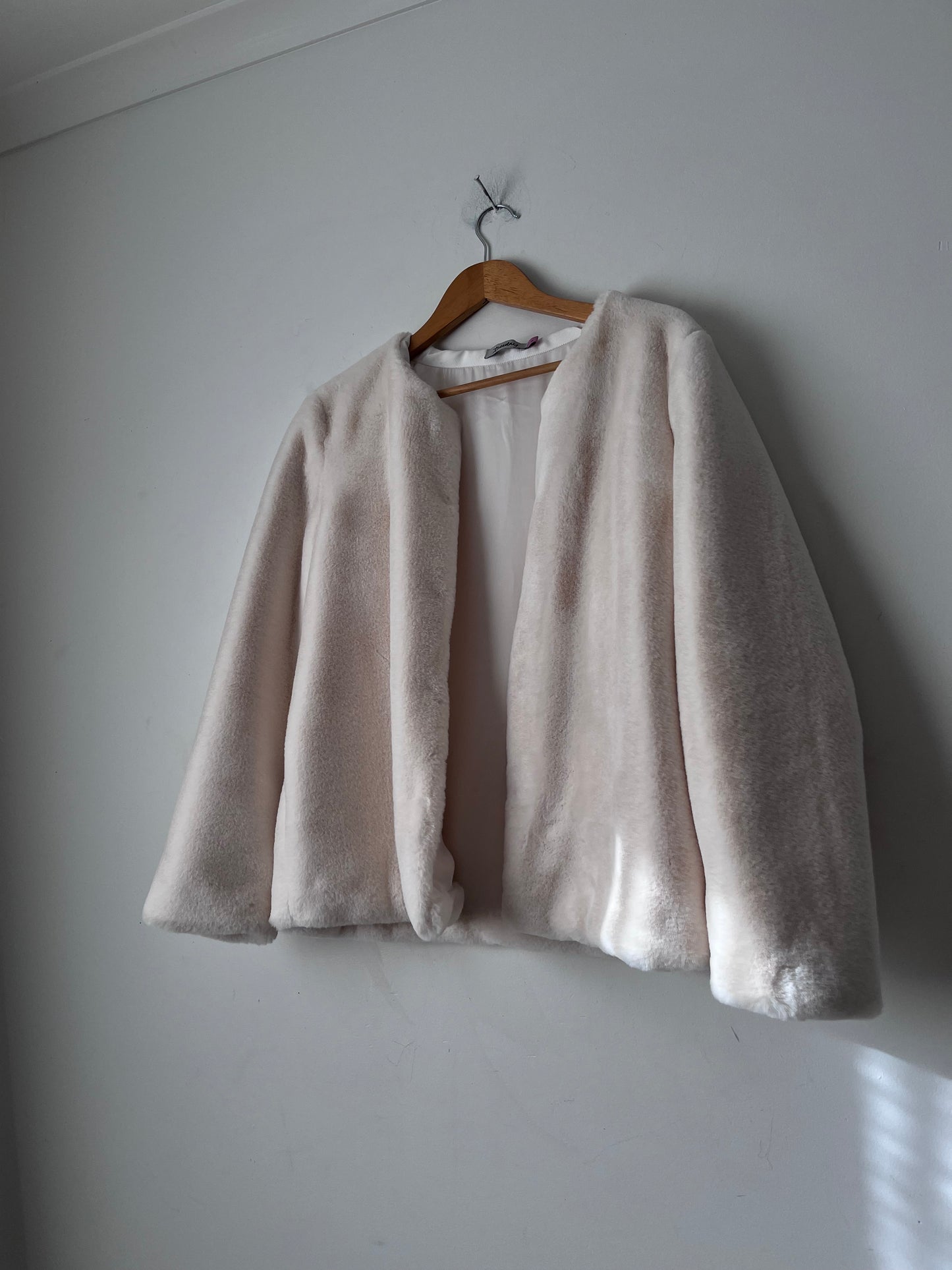 TUESDAY Faux Mink Coat RRP$200+ (10-12)