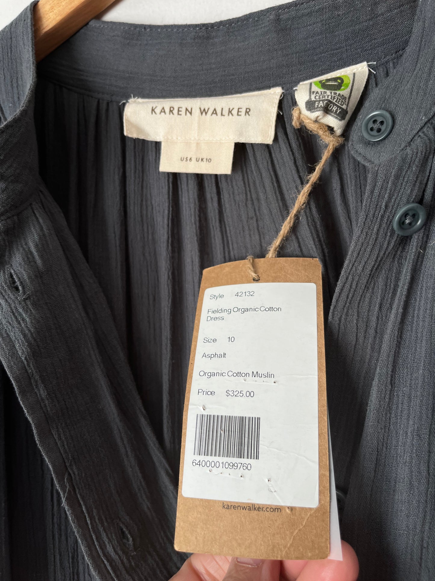 KAREN WALKER ‘Feilding’ Dress RRP$325 (10-12)