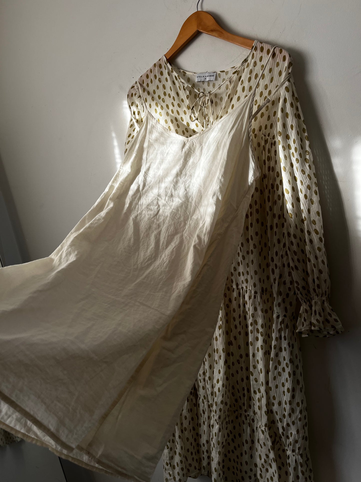 STELLA + GEMMA Olive Spot Dress RRP $169.99 (10)