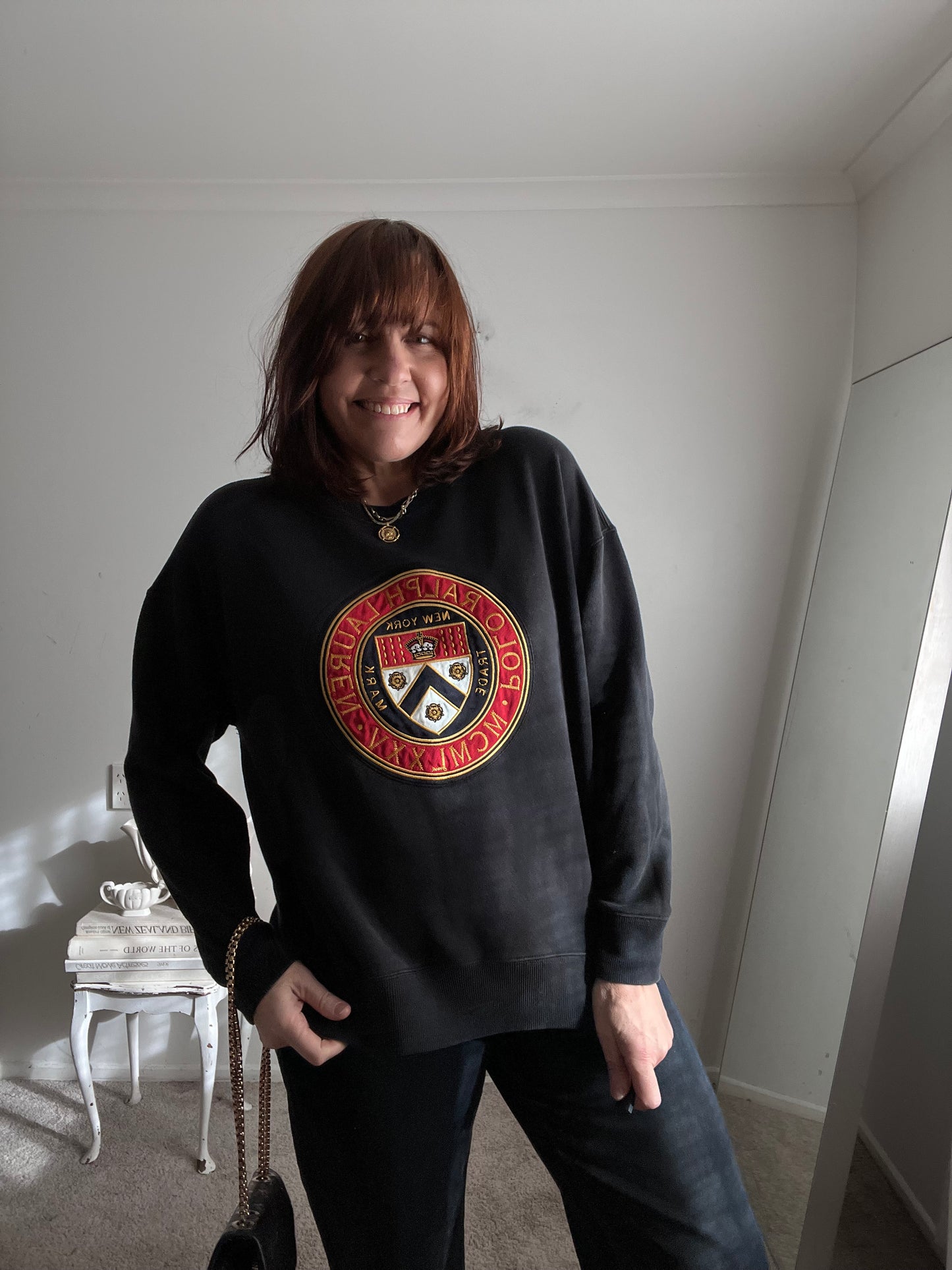 RALPH LAUREN Jumper RRP$340 (10-12)