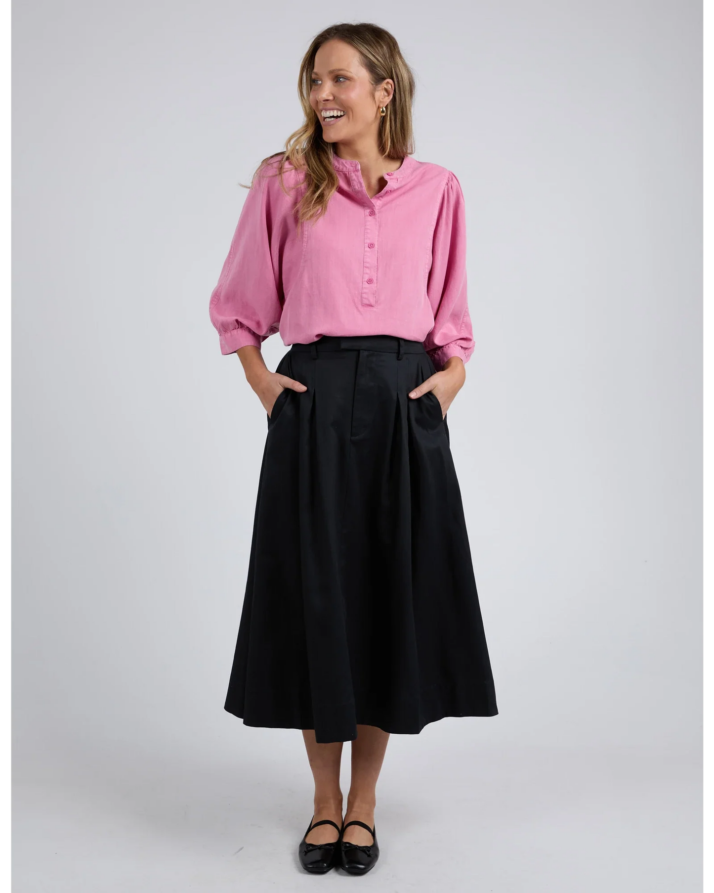 ELM Darcy Tencel Cotton Skirt RRP $109.90 (14)