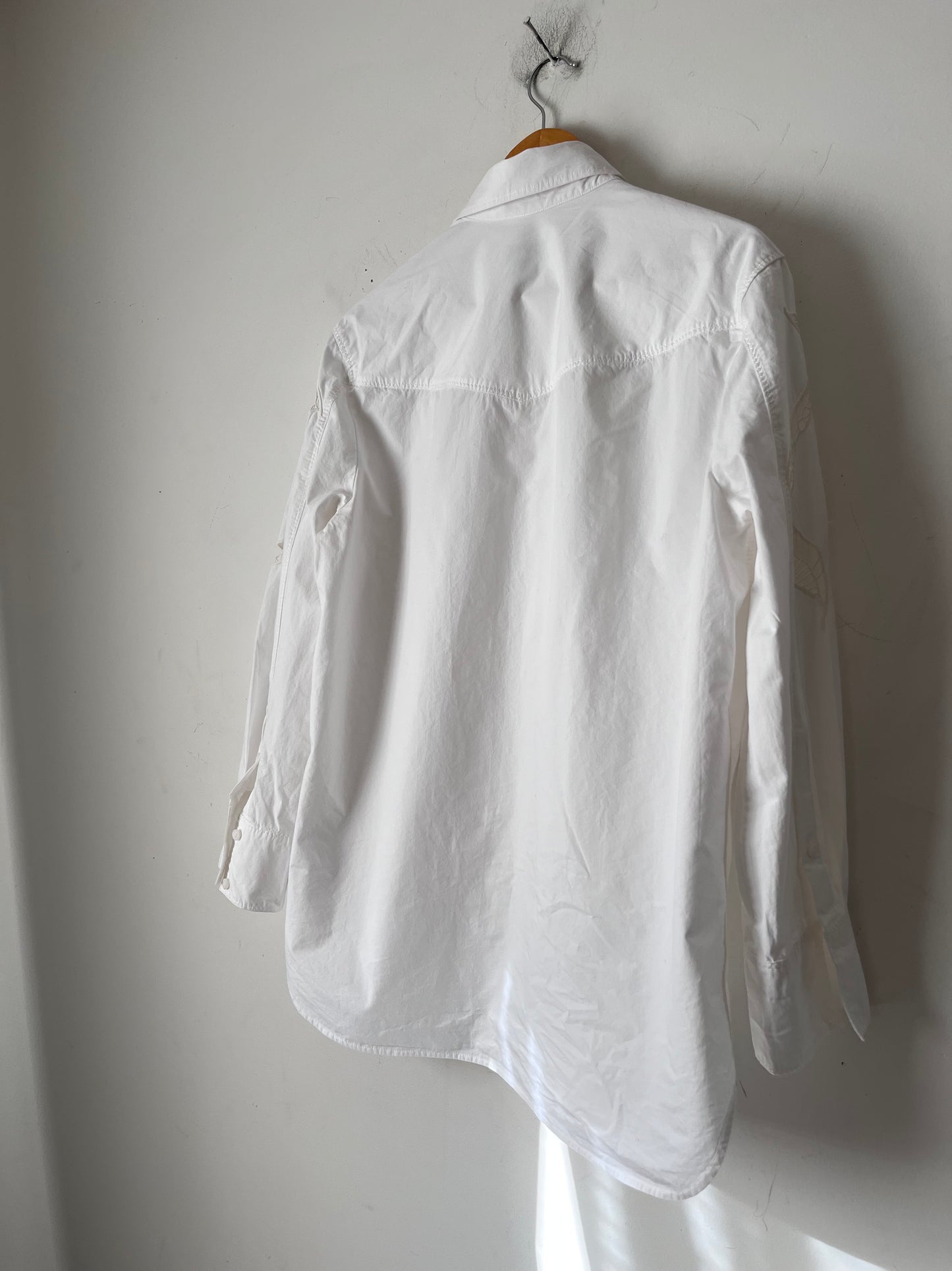 COS Relaxed Eyelet Shirt RRP$210 (10-12)