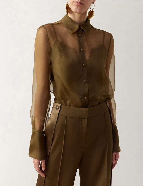 KATE SYLVESTER Silk Shirt RRP $300 (12)