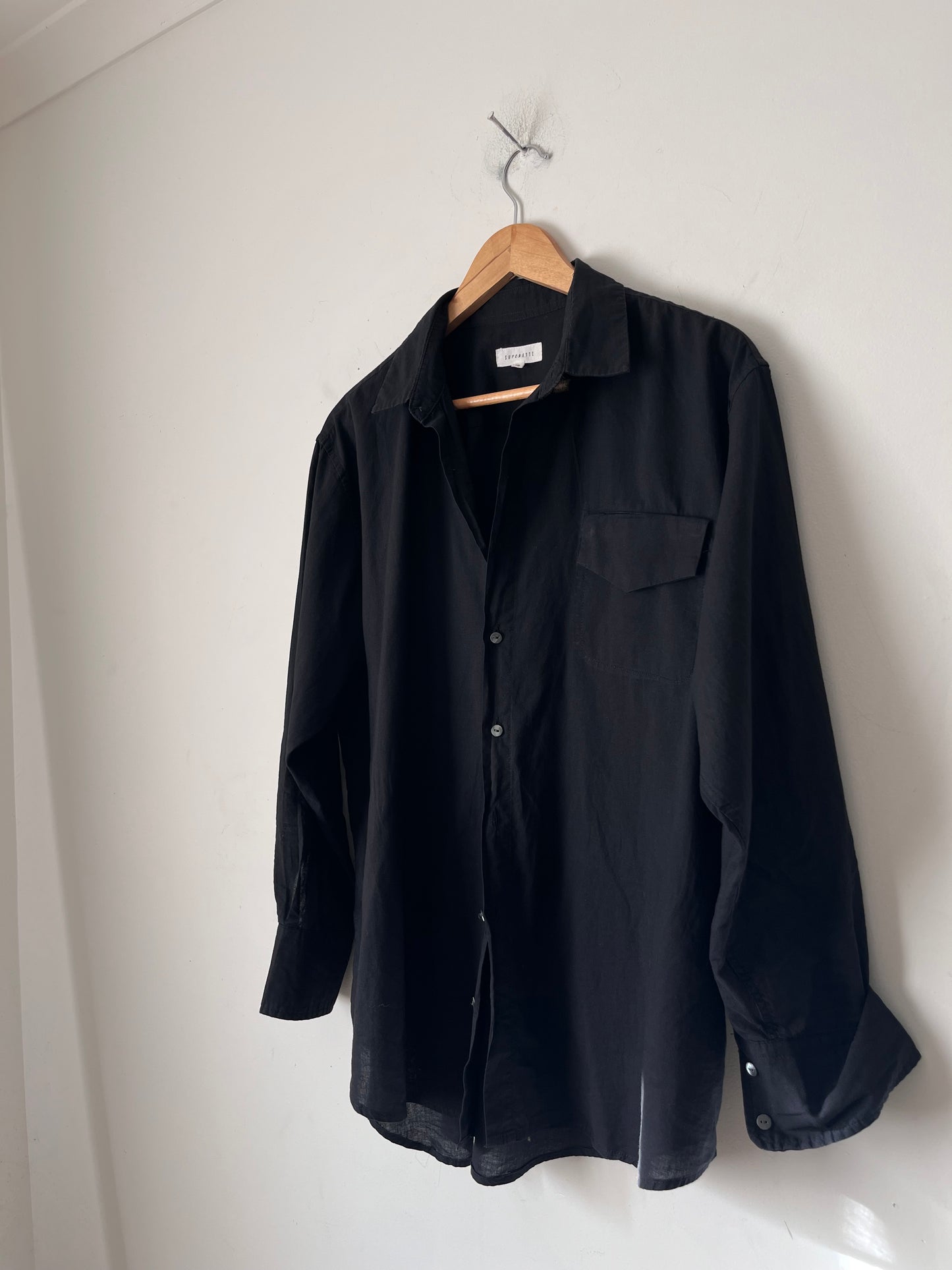SUPERETTE Cotton Shirt RRP$199 (10-12)