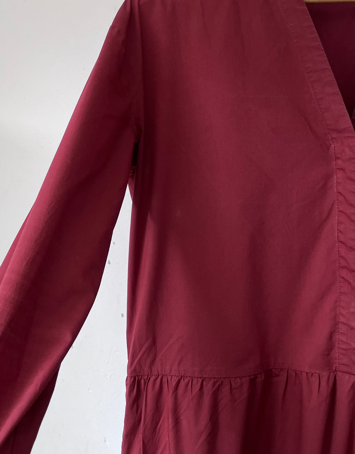 BIRD & KNOLL Tiered Cotton Dress RRP $650 (8-10)