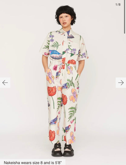 LAZY OAF Flora and Fauna Jumpsuit RRP$250 (12 imo)