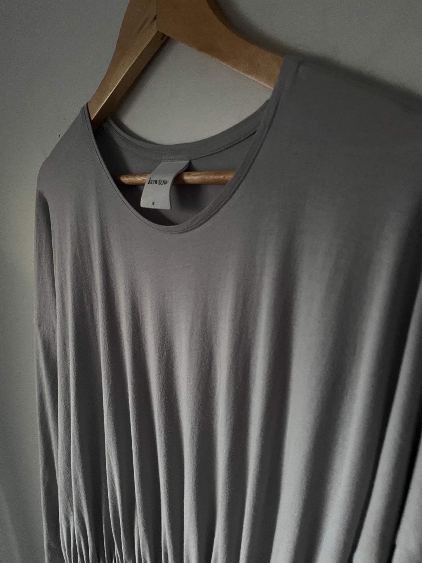 KOWTOW Long Sleeve Gather Dress RRP$209 (10-12)