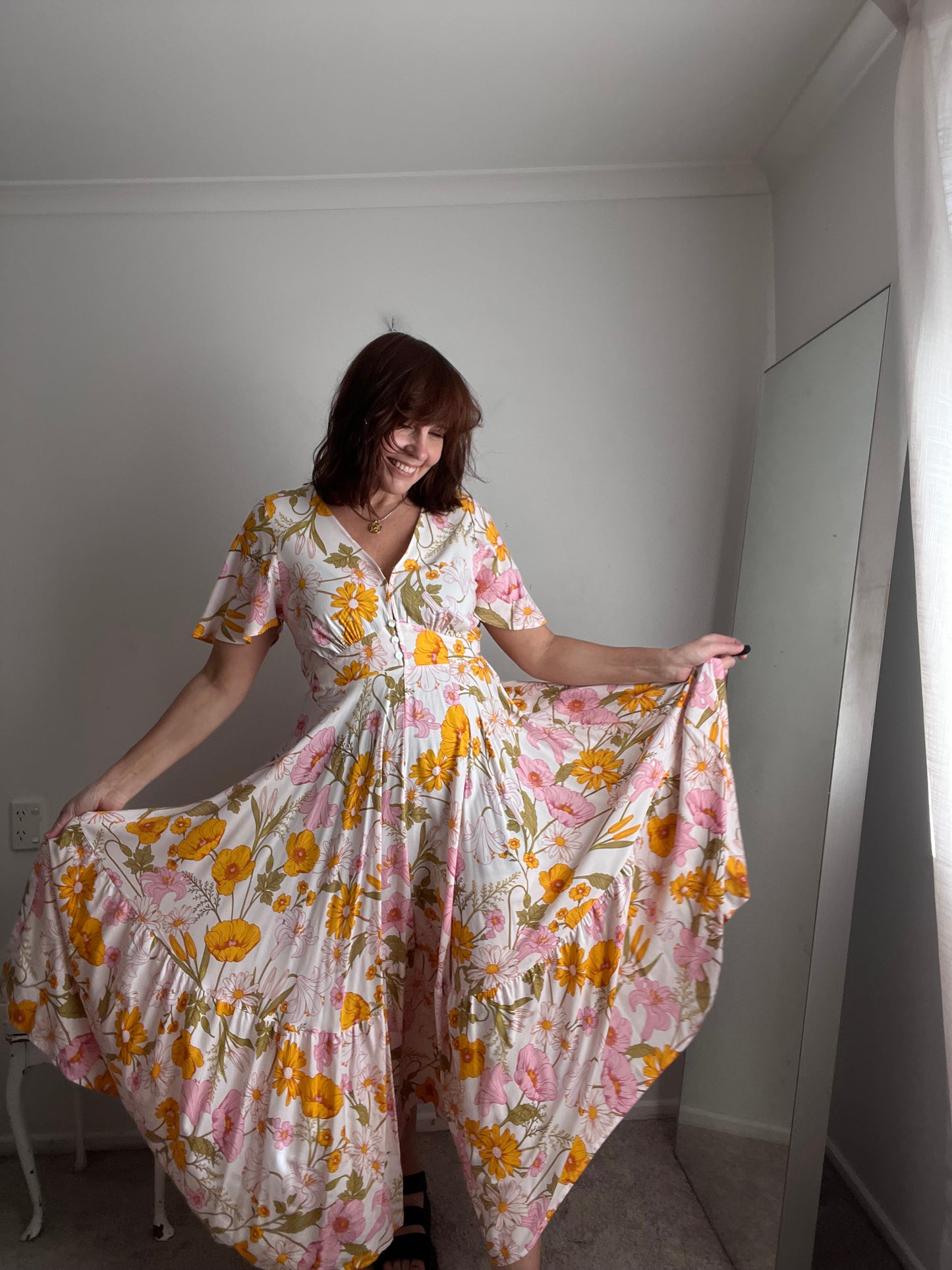 IRIS MAXI Dress RRP$120 (10-12)