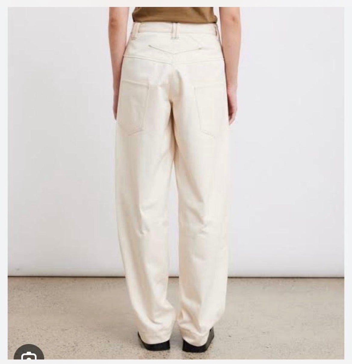 BASSIKE Double Knee Patch Jean RRP $495 (Size 12)