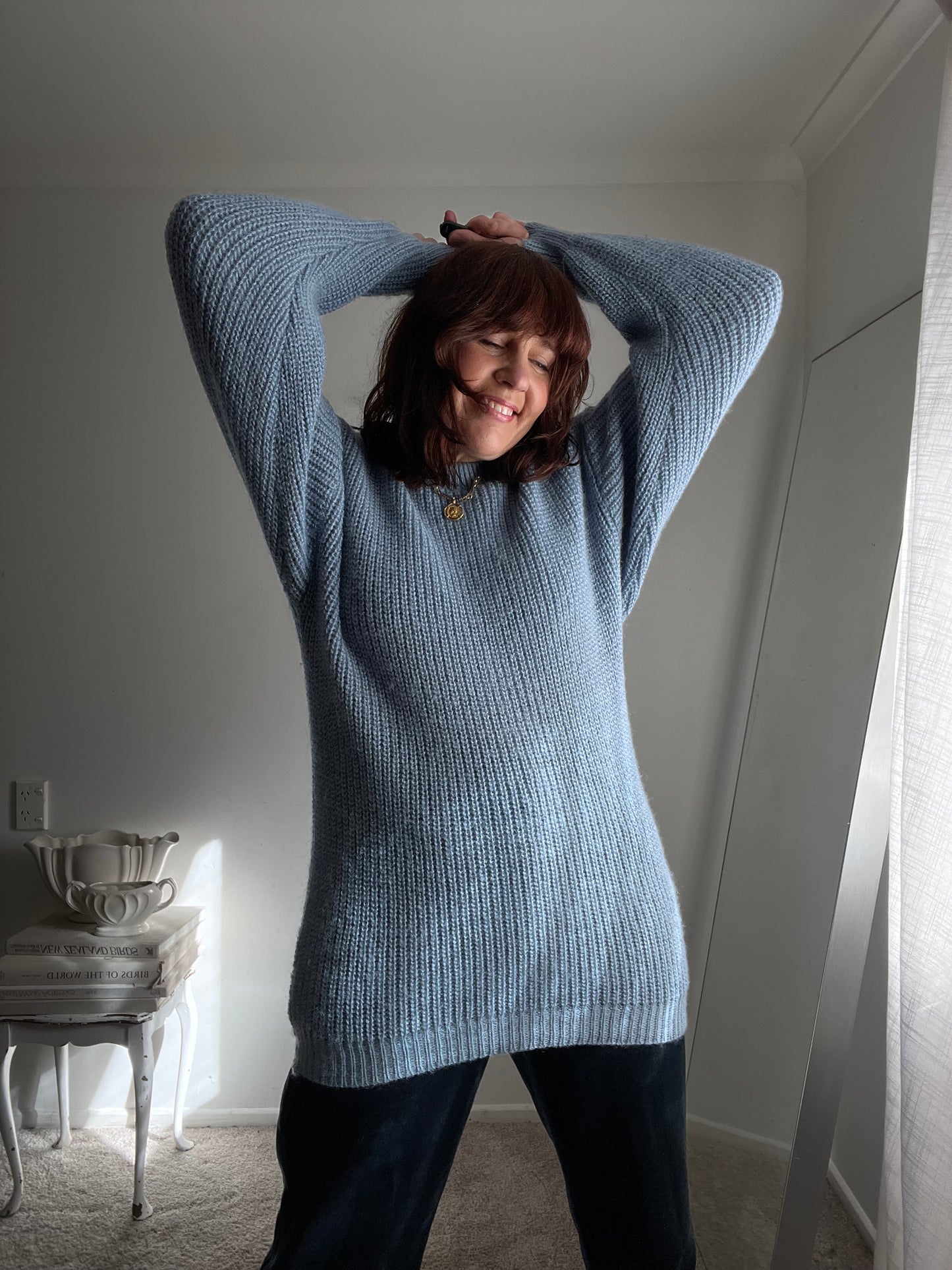 CASTLE Wool Fisherman Knit (8-12))