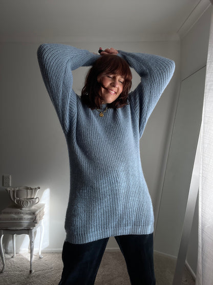 CASTLE Wool Fisherman Knit (8-12))