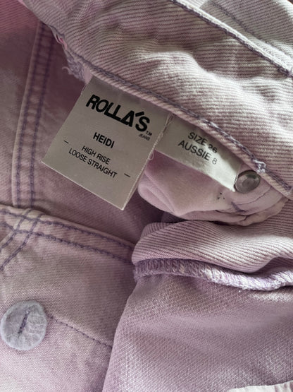 ROLLA’S Heidi Jeans RRP$160 (6-8)