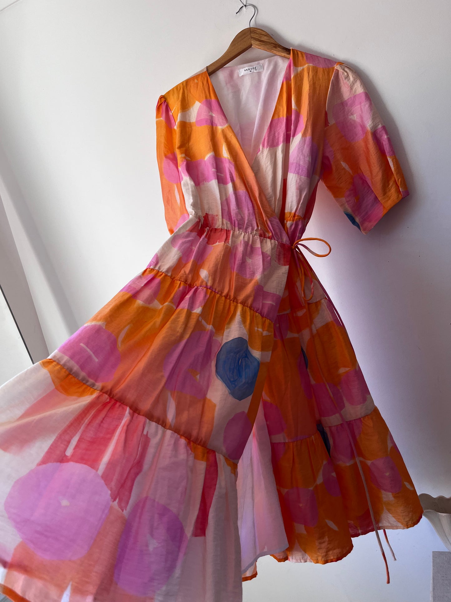 SEDUCE Wrap Dress RRP $239 (10-12)