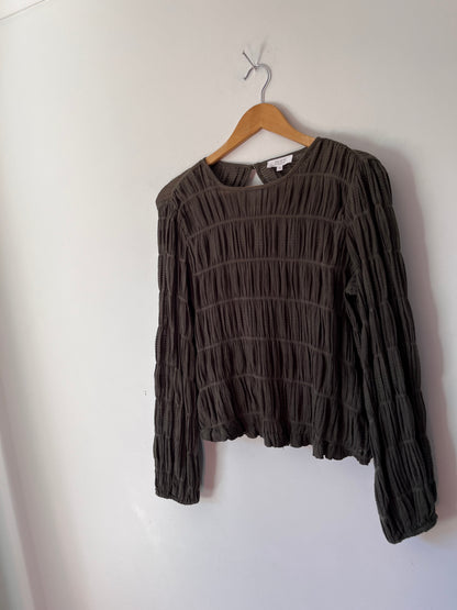 ZEST Textured Cotton Top RRP $70 (10-12)