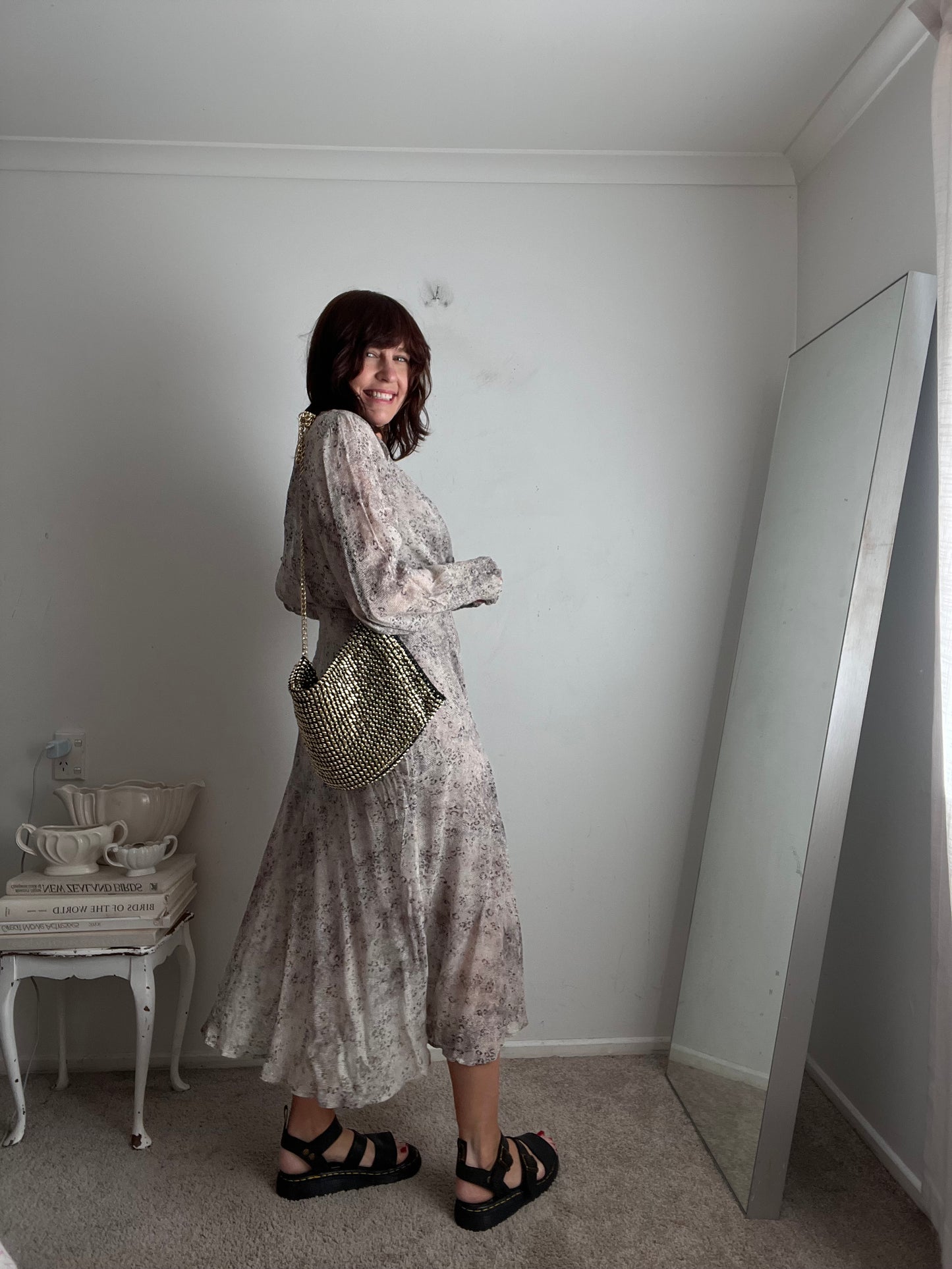 MAX Snake Print Midi Dress RRP$169 (16)