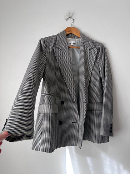TOPSHOP Gingham Blazer & Mini Skirt Suit RRP$180 (8)