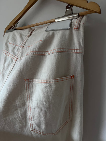 BASSIKE Double Knee Patch Jean RRP $495 (Size 12)
