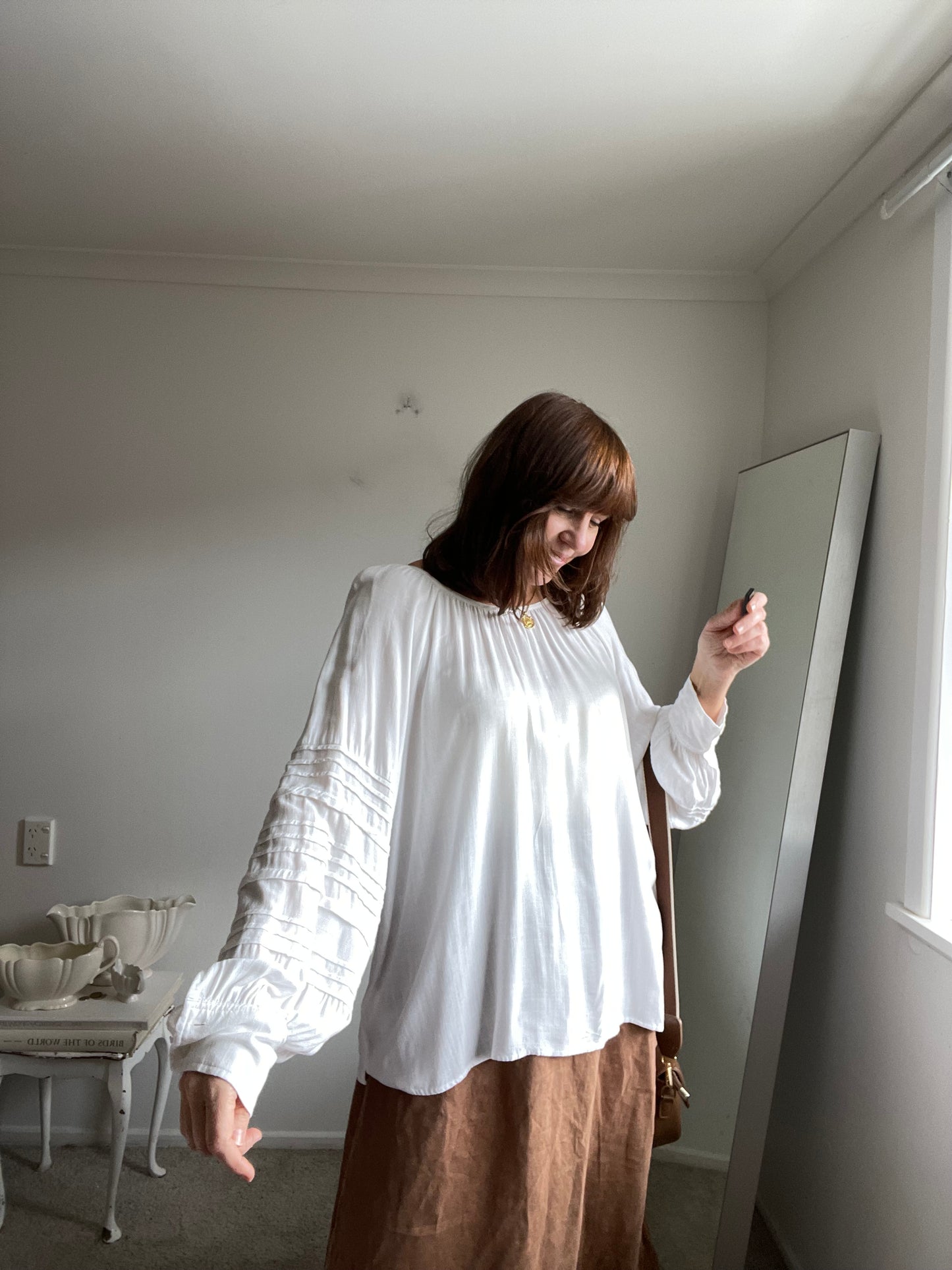 WHISTLE blouse RRP$89 (16-18)
