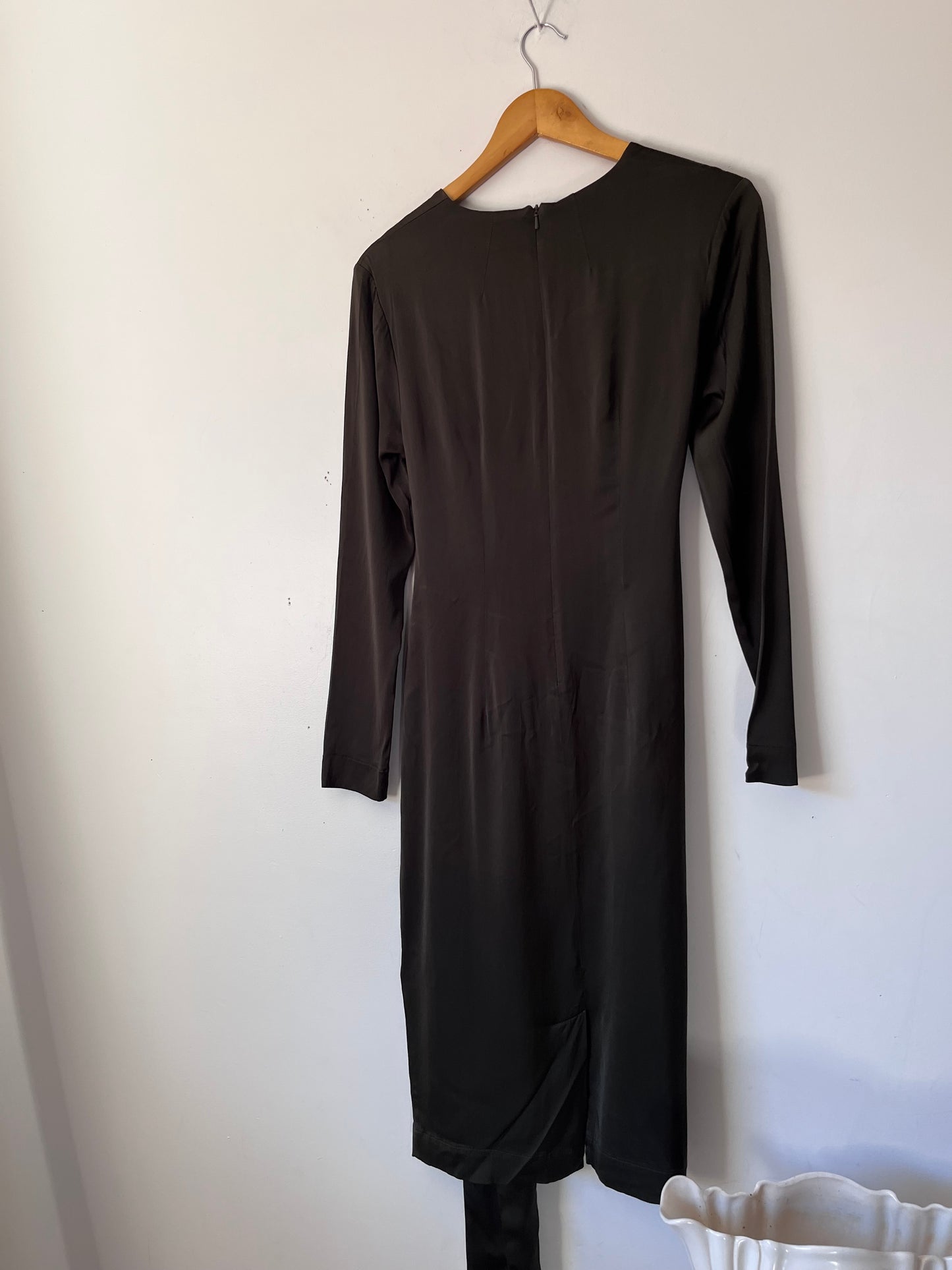 JULIETTE HOGAN Tie waist midi dress RRP$599 (8)