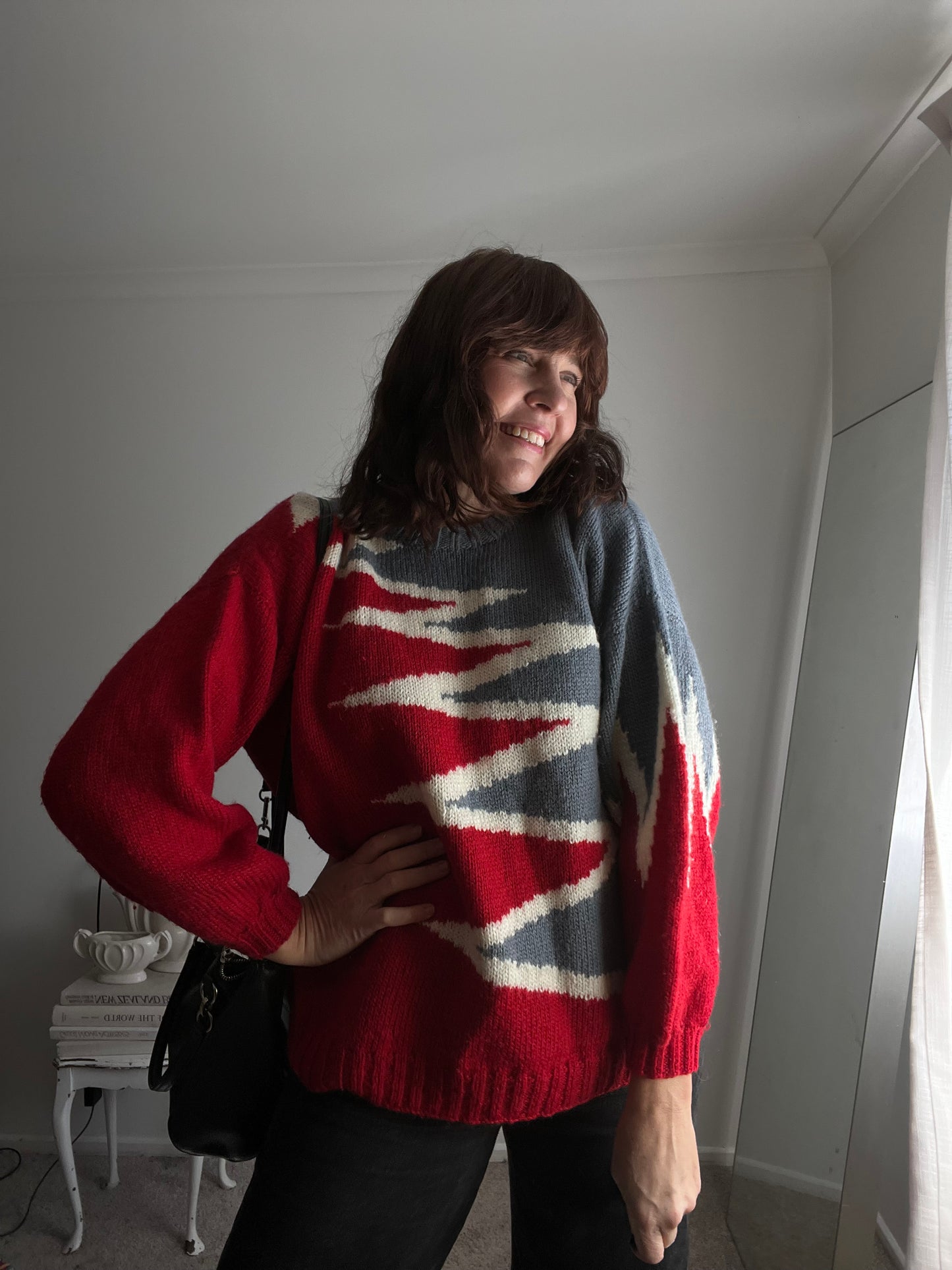 Handknitted Wool Jumper (12-16)