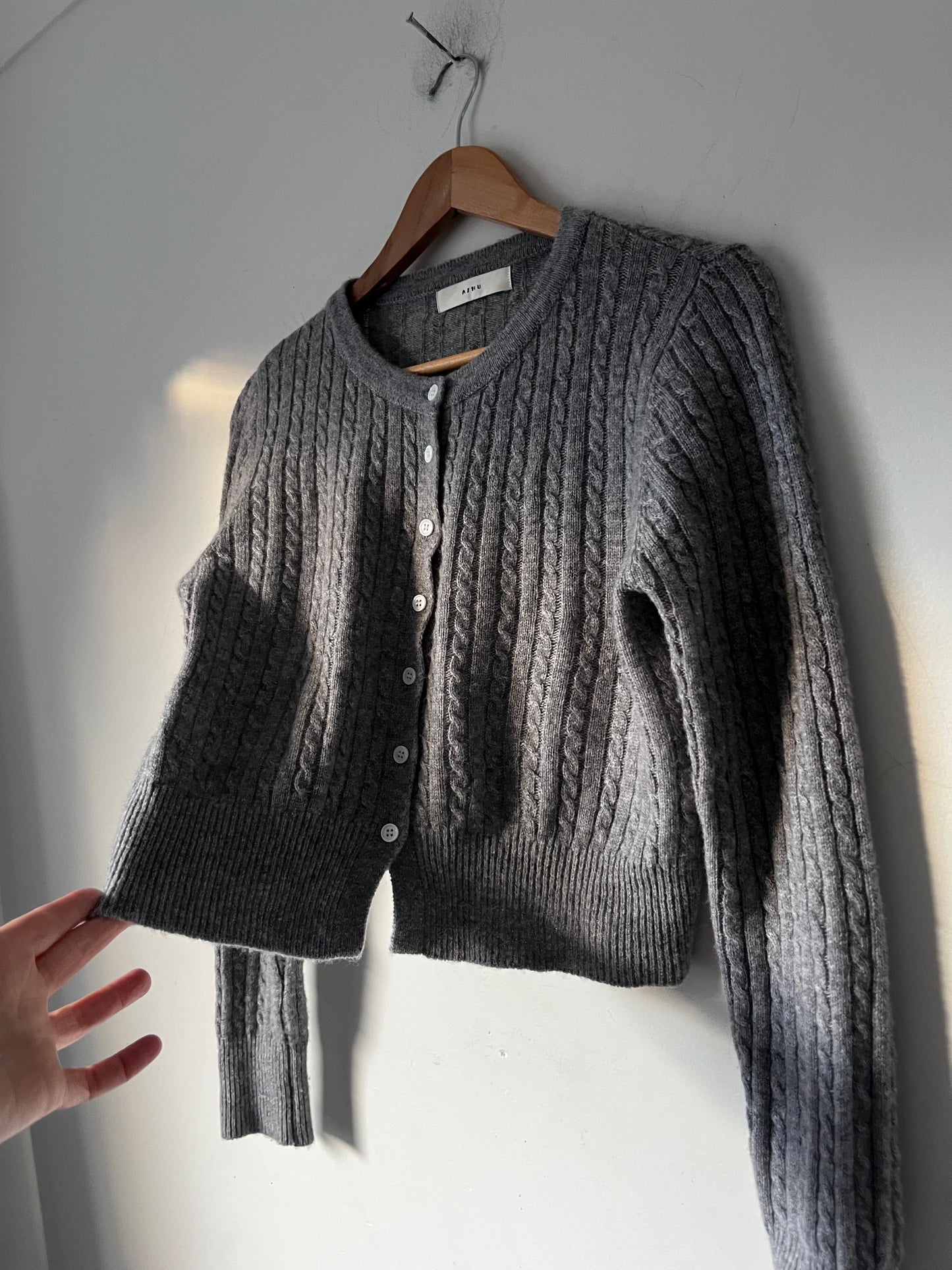 AZHU Wool Cardigan (8-10)