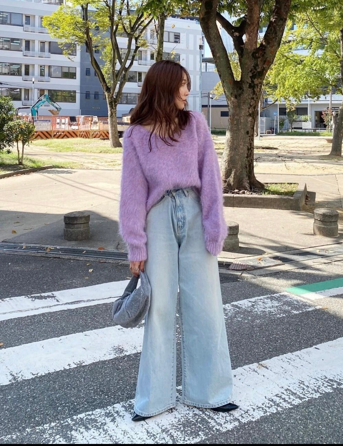 BLAK LUXE Mohair Oversized Jumper RRP$279 (Size 12-14)