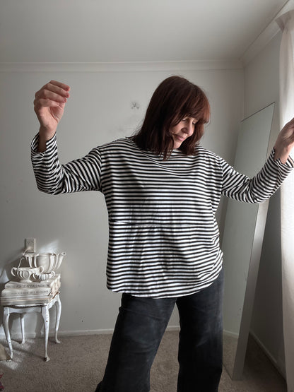 MOOCHI Stripe Tee RRP$189 (12-14)