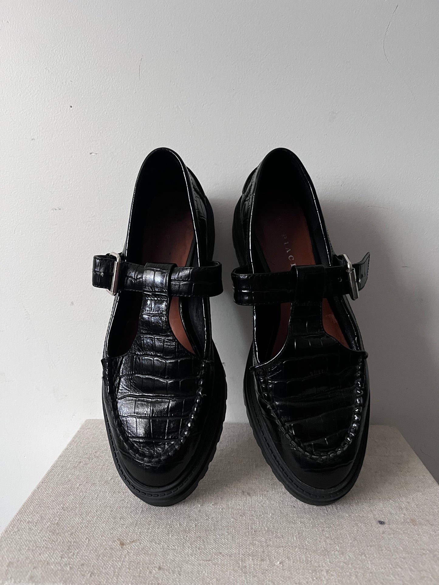 MI PIACI Mary Jane Loafers (39)