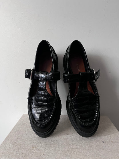 MI PIACI Mary Jane Loafers (39)