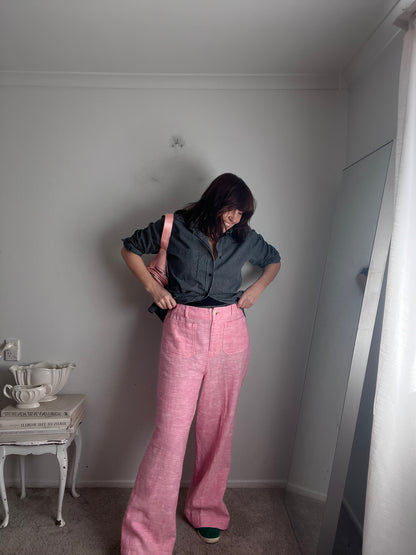 MAX Wide Leg Pants RRP$160 (16)