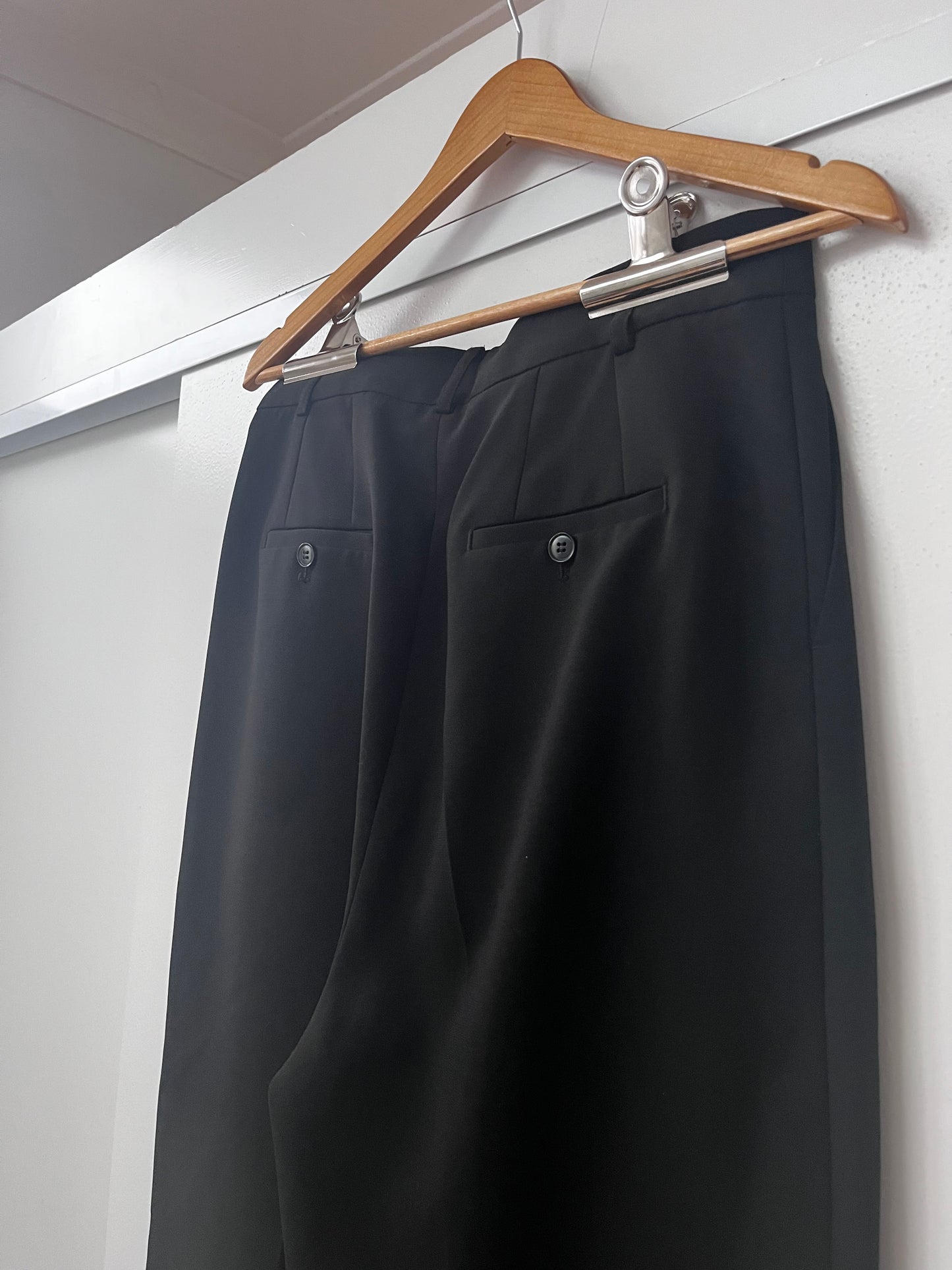 FATHER RABBIT Classic Trouser Black RRP$259 (10)