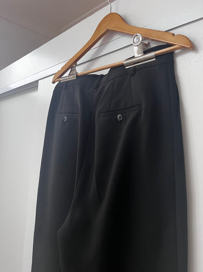 FATHER RABBIT Classic Trouser Black RRP$259 (10)