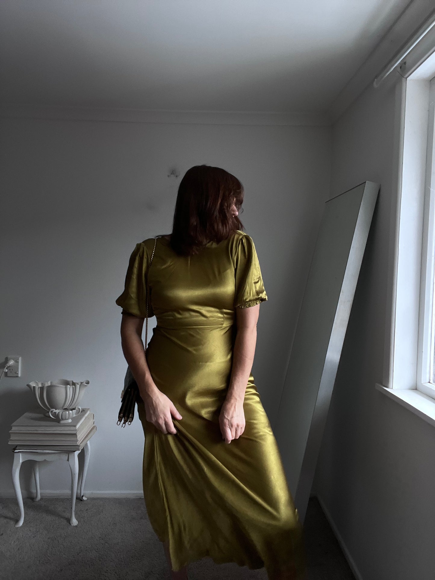MAX Liquid Satin Dress RRP$180 (8)