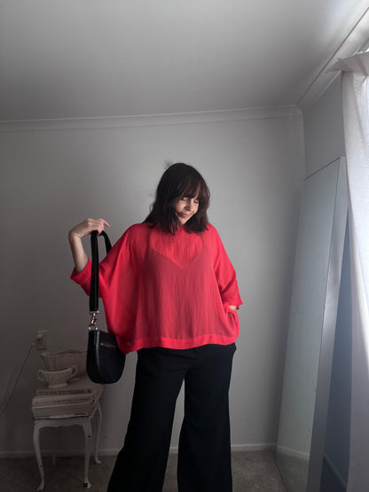 MOOCHI Chiffon Top RRP$249 (12)