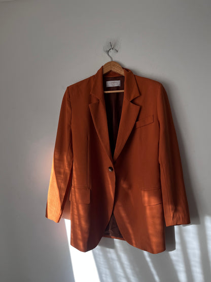 GREGORY Linen Blend Blazer RRP$250+ (8-10)