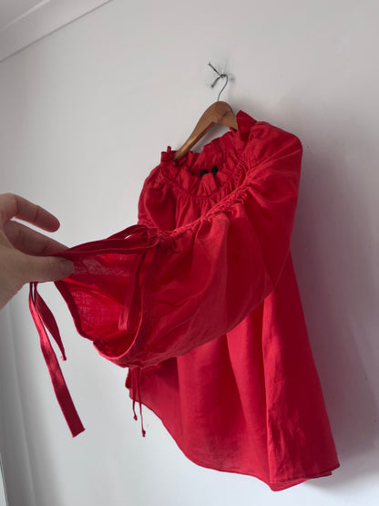 OLIVIA linen top (10-12)