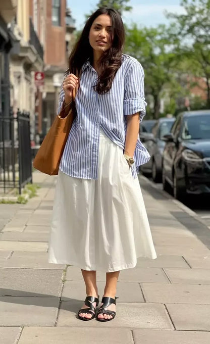 CARLA ZAMPATTI cotton skirt RRP approx. $450 (Size 10)