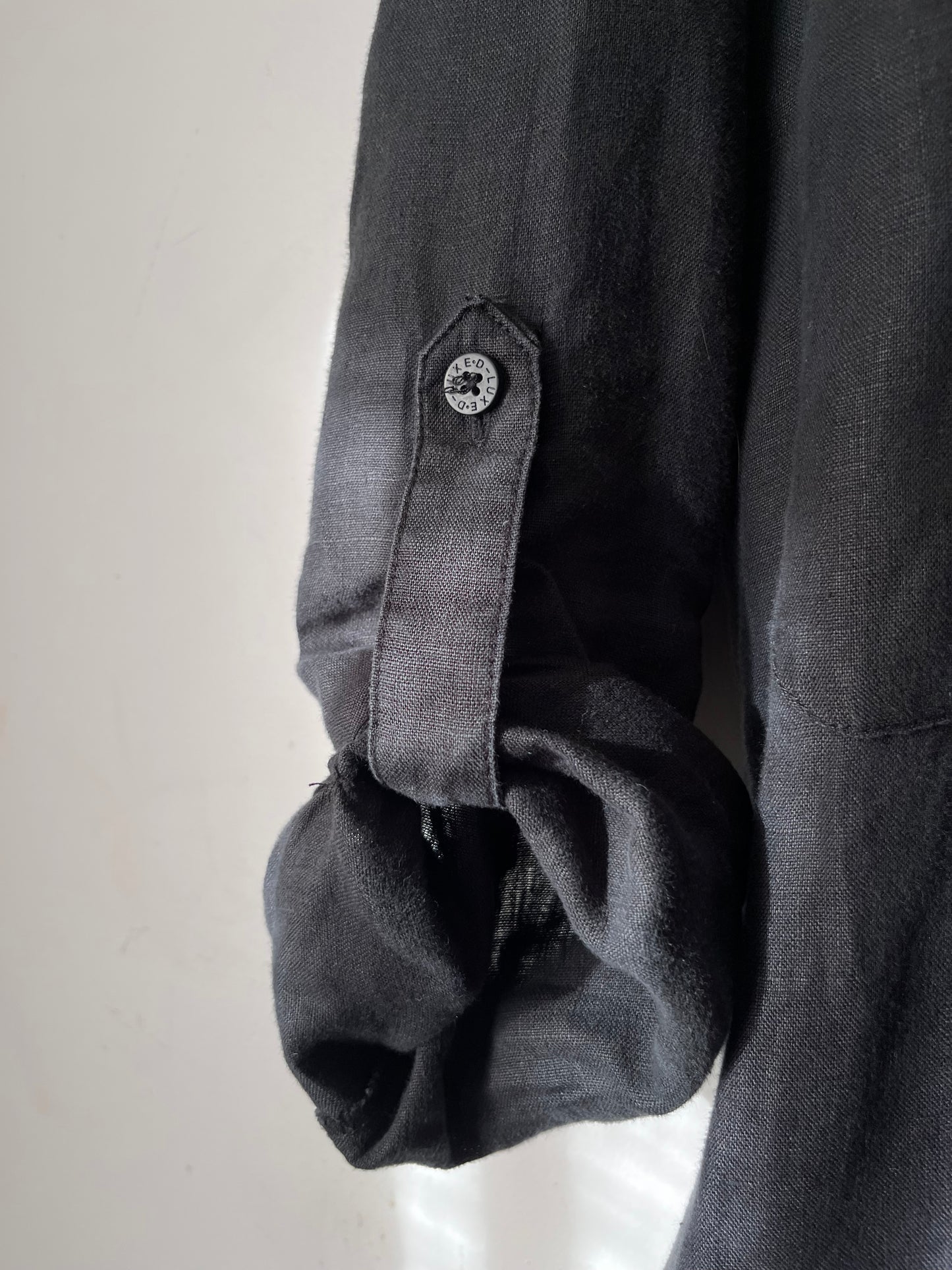 DECJUBA Luxe Basics Linen Shirt Dress (10-12)