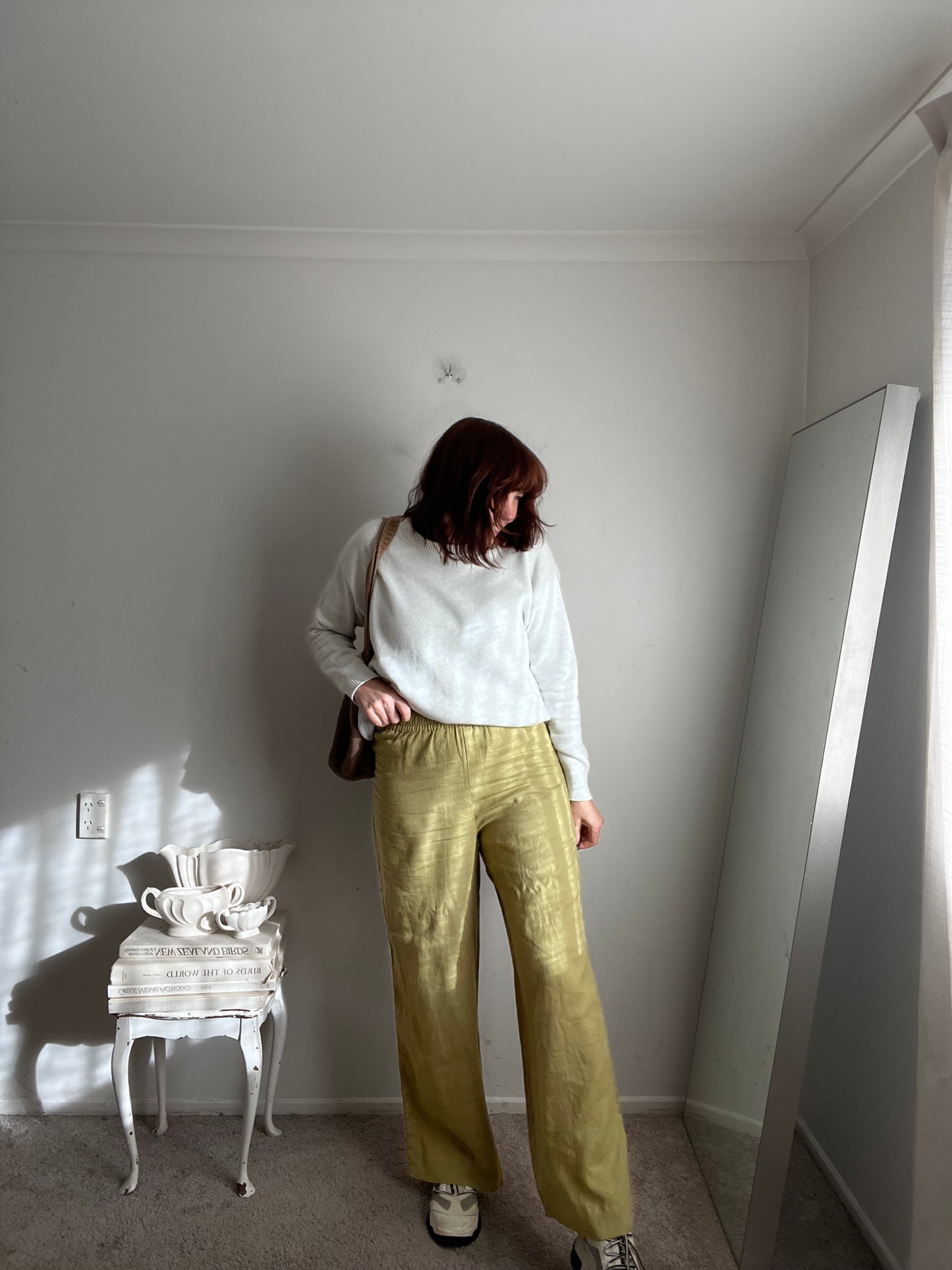 ASSEMBLY LABEL Linen Pants RRP$120 (12) & (10)
