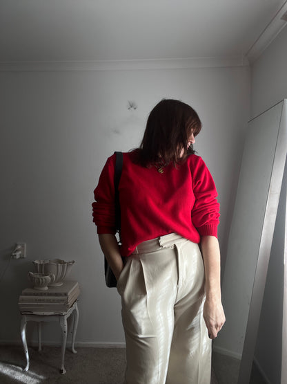 GLASSONS Cotton Crew Neck Knit RRP$40 (10-12)