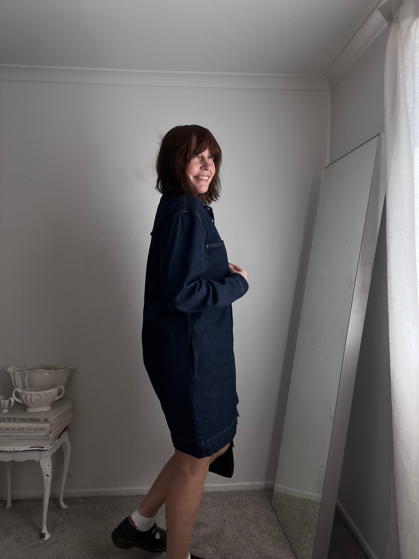 MINERAL Denim Dress RRP$129 (12-14)