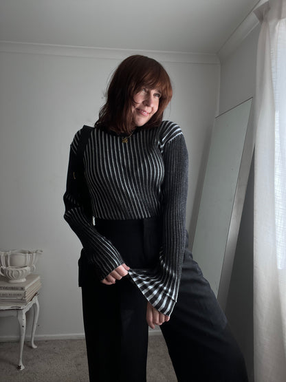 COMMONERS Ribbed Top RRP$149 (8-10) & (14)L-16)