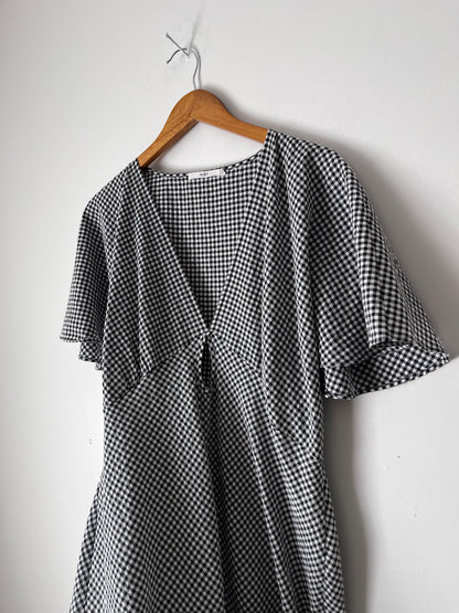 RUBY Clover Gingham Midi Dress RRP$249 (14-18)