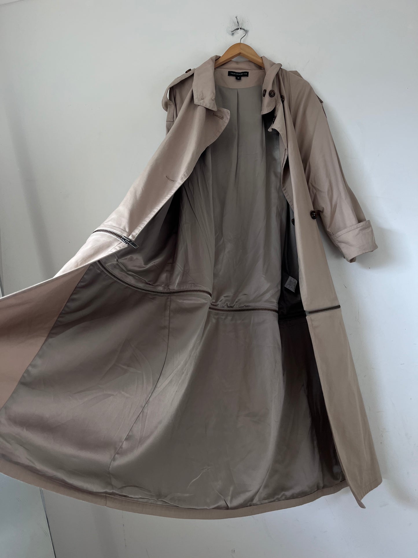 STOLEN GIRLFRIENDS Trench RRP$400+ (10-12)