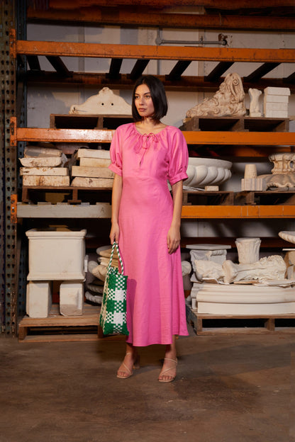 RUBY Linen Maxi Dress RRP$289 (8)