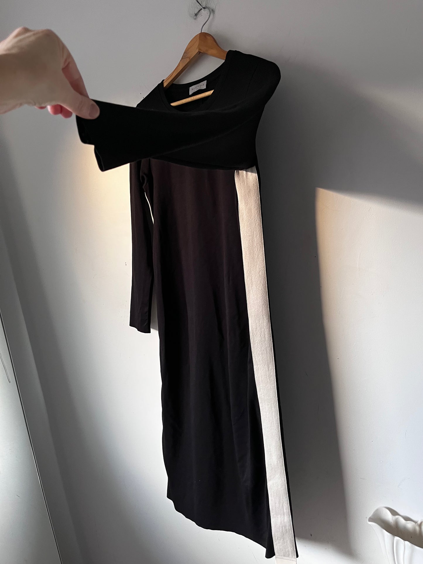 Briarwood Black Side Panel Jersey Dress RRP$299 (M)