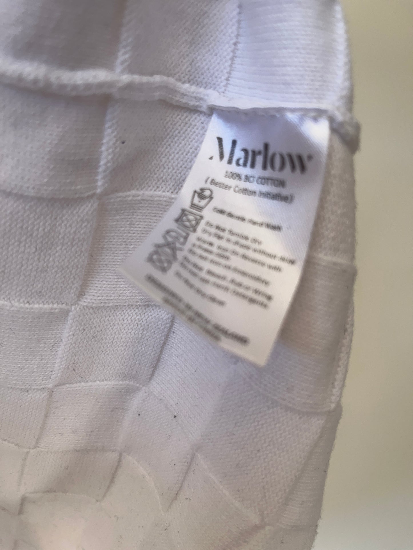 MARLOW textured cotton knit tee RRP$179 (10-14)