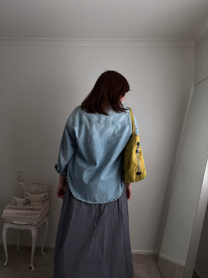 DJERF AVENUE Denim Shacket RRP$295 (8-10)