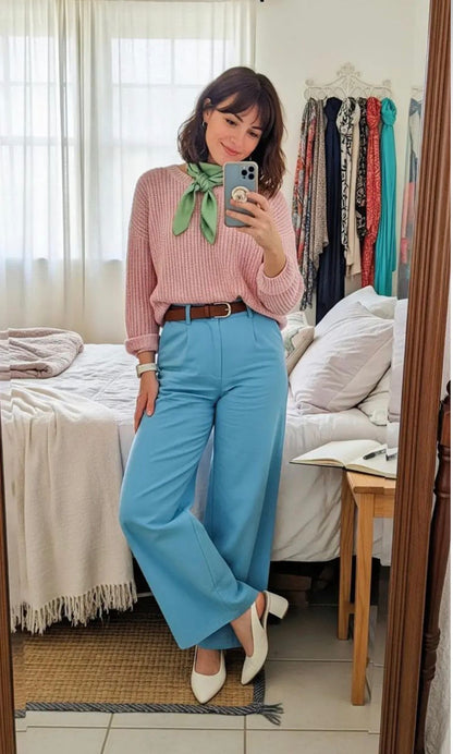 COUNTRY ROAD Italian Wool Blend Wide Leg Pants RRP$299 (12)
